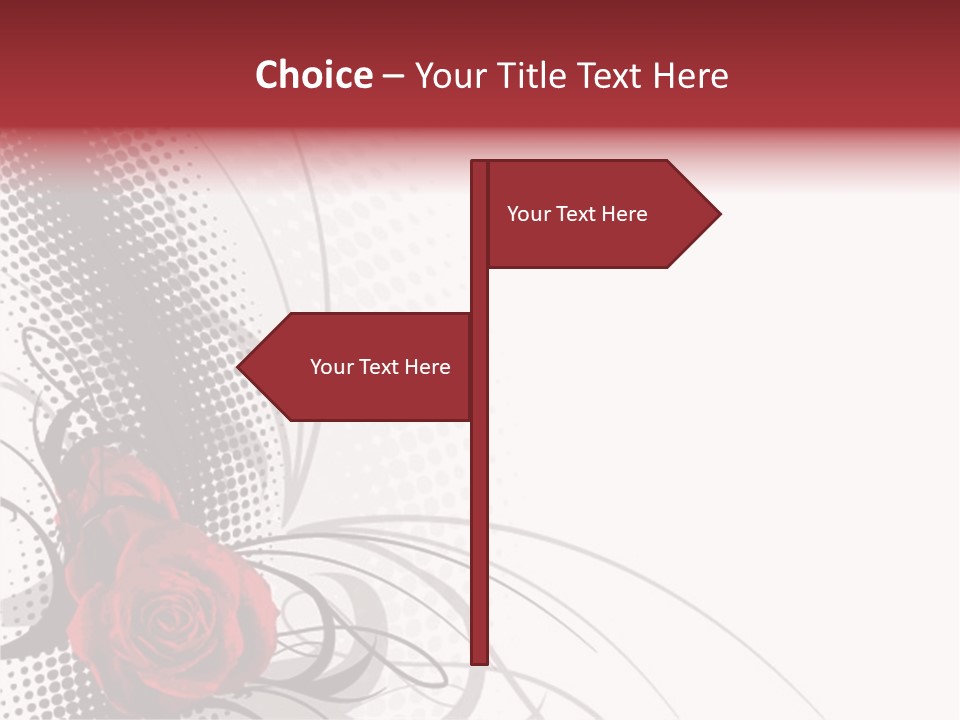 Heart Fantasy Retro PowerPoint Template