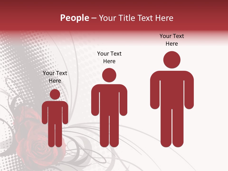 Heart Fantasy Retro PowerPoint Template