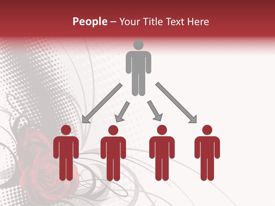 Heart Fantasy Retro PowerPoint Template