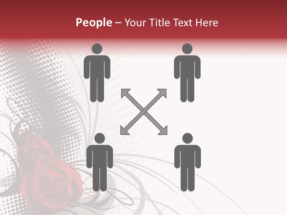 Heart Fantasy Retro PowerPoint Template