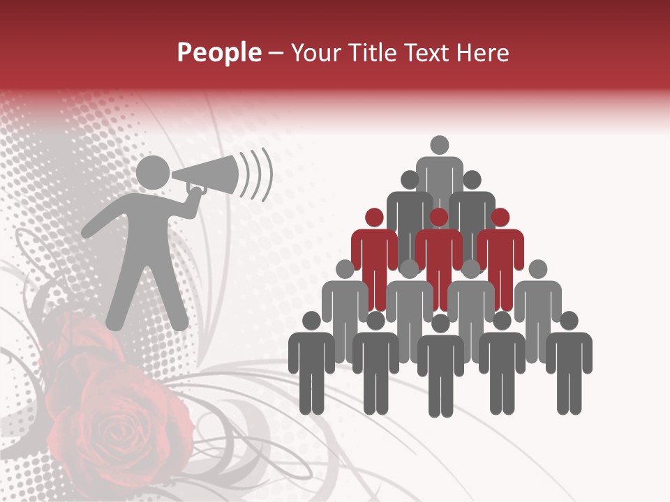 Heart Fantasy Retro PowerPoint Template