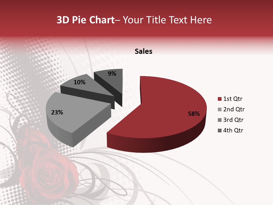 Heart Fantasy Retro PowerPoint Template