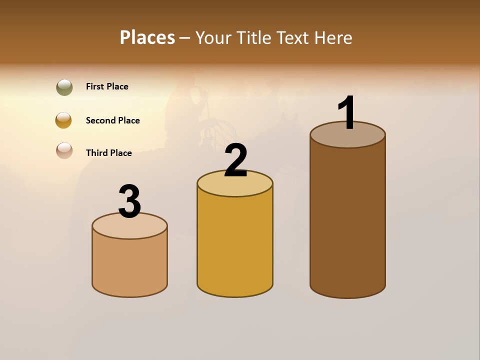 Hot Sand Mane PowerPoint Template