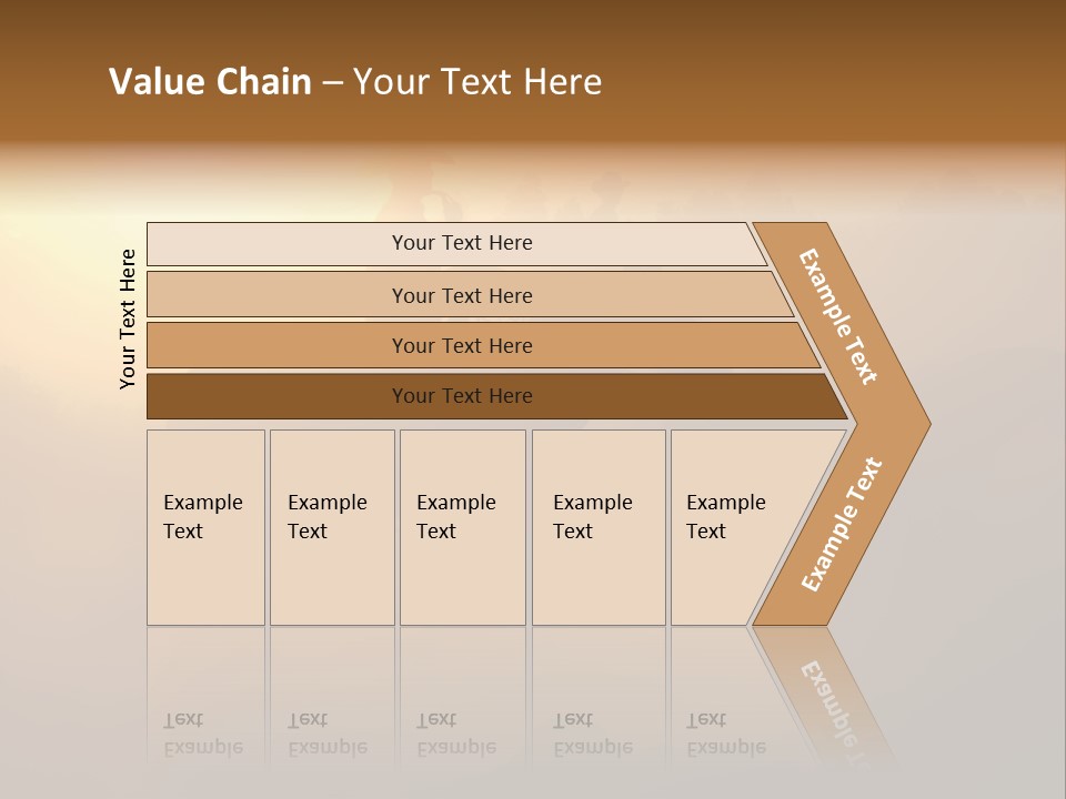 Hot Sand Mane PowerPoint Template