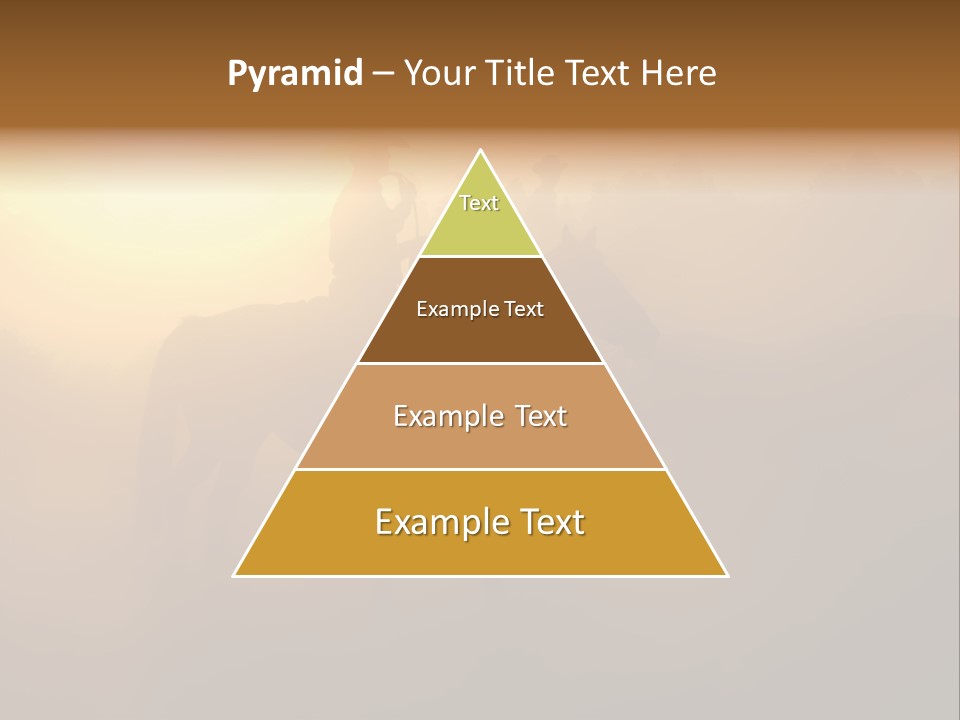 Hot Sand Mane PowerPoint Template