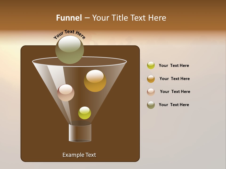 Hot Sand Mane PowerPoint Template