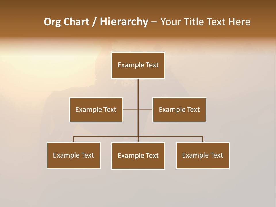 Hot Sand Mane PowerPoint Template