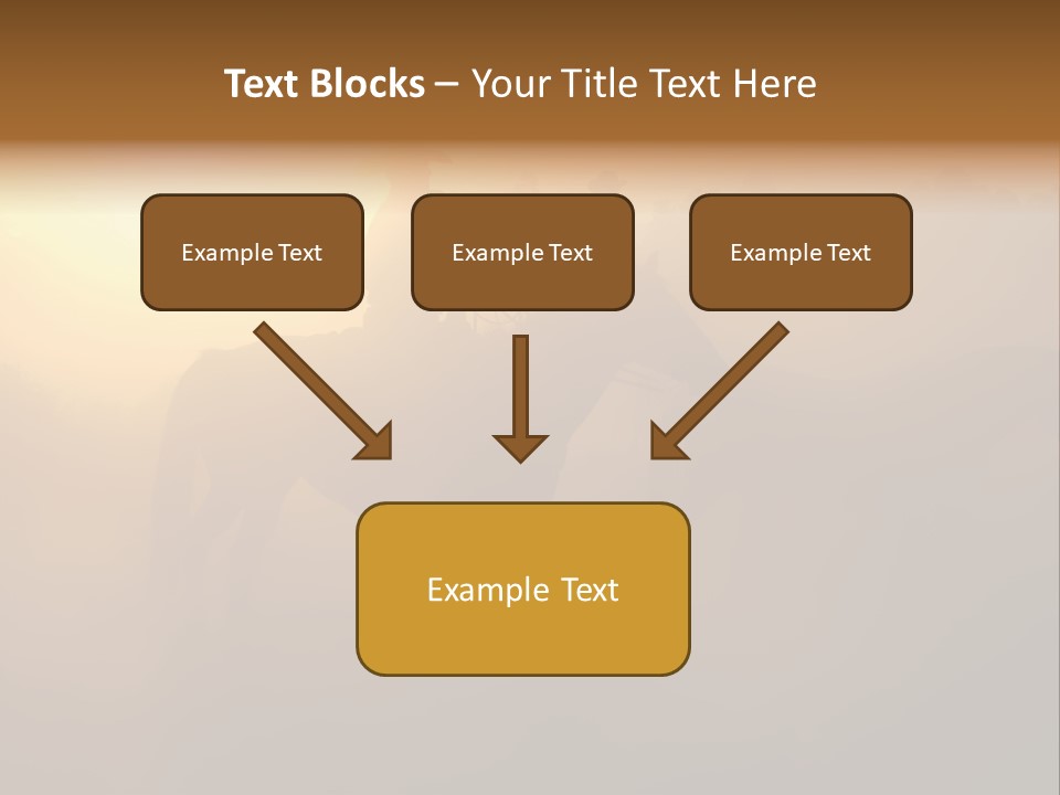 Hot Sand Mane PowerPoint Template