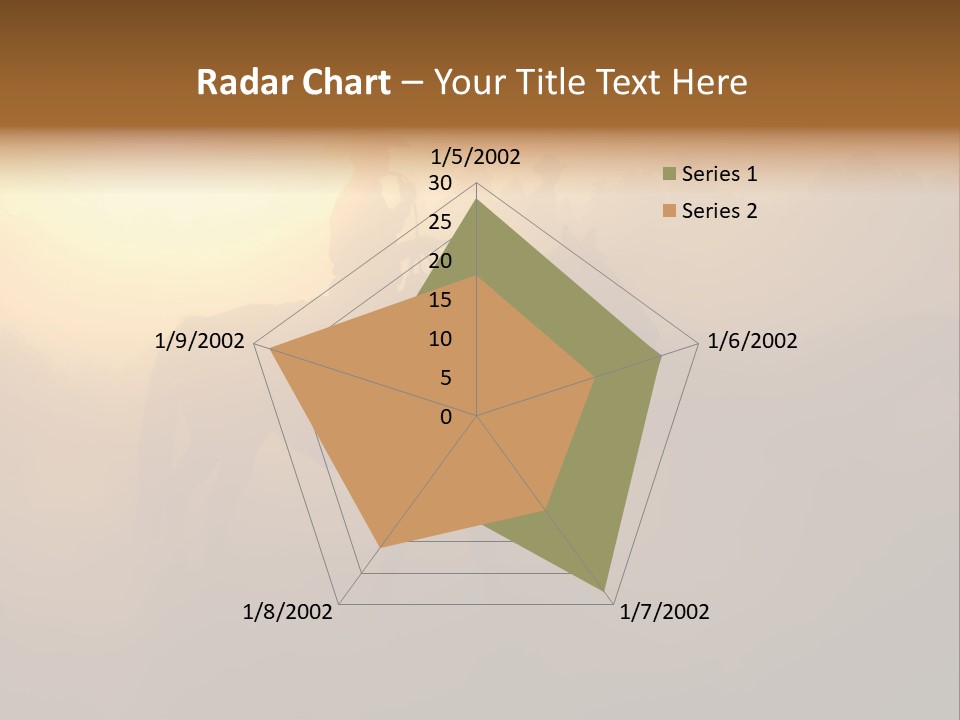 Hot Sand Mane PowerPoint Template