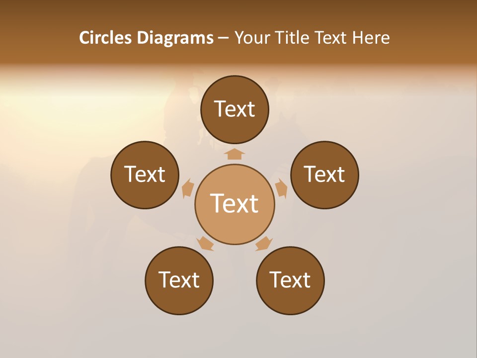 Hot Sand Mane PowerPoint Template