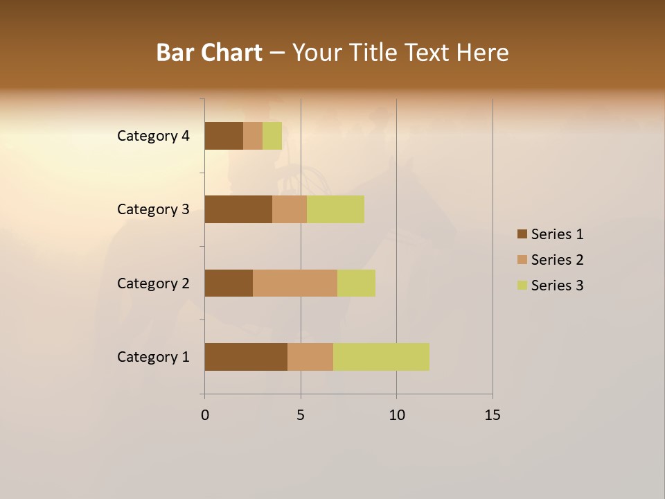 Hot Sand Mane PowerPoint Template