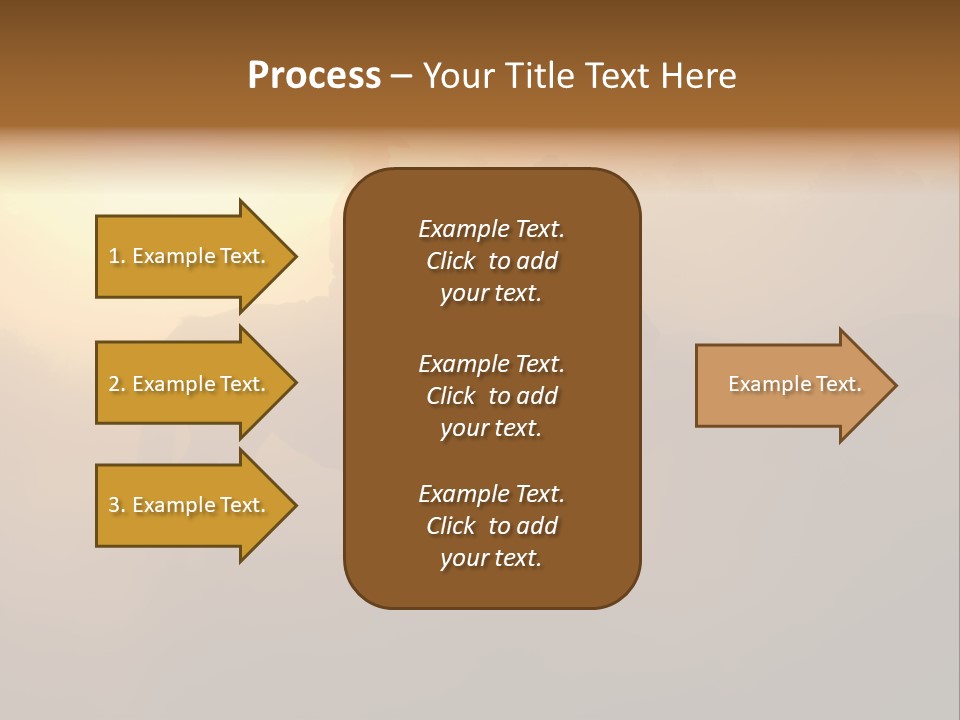 Hot Sand Mane PowerPoint Template