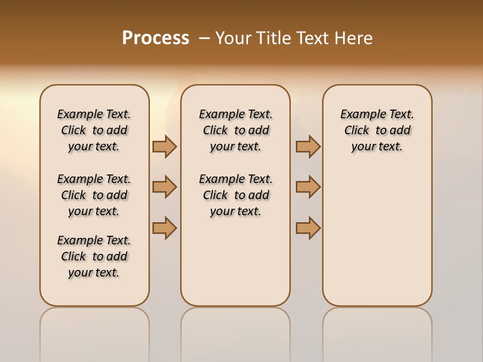 Hot Sand Mane PowerPoint Template