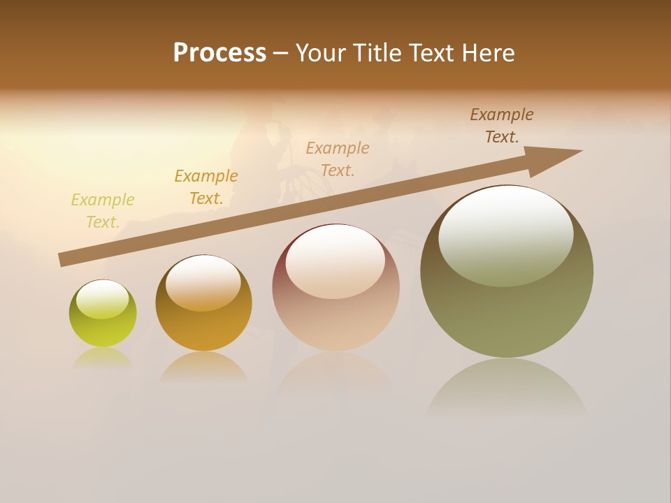 Hot Sand Mane PowerPoint Template