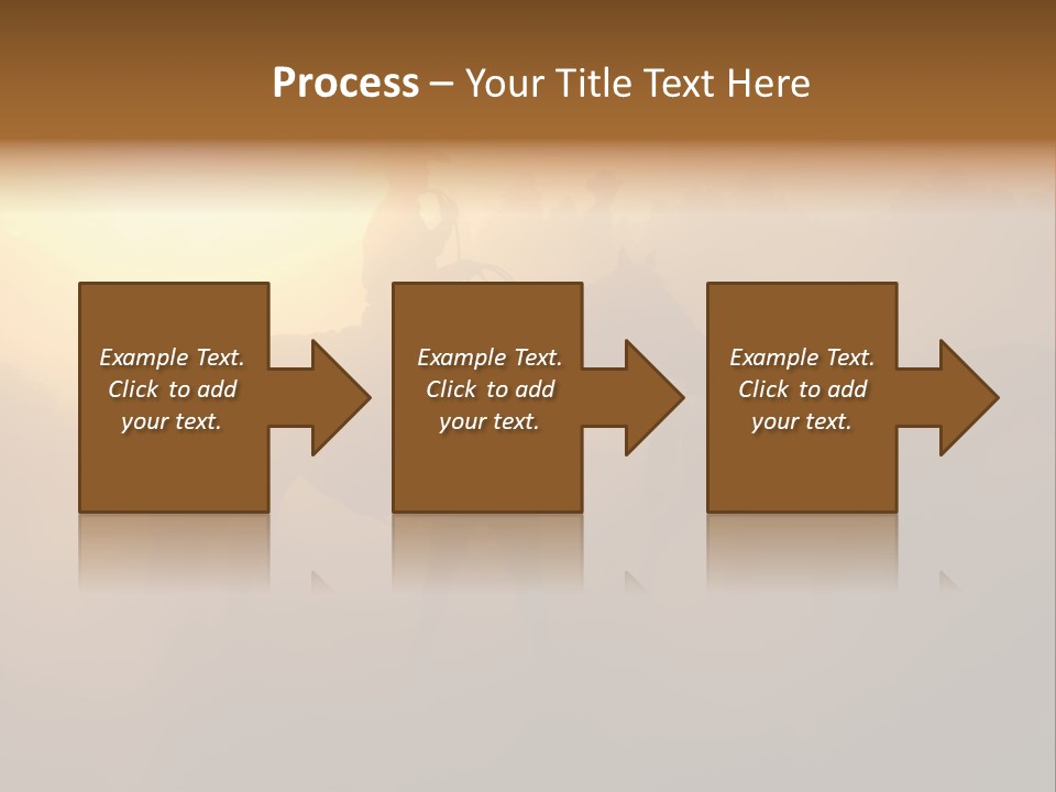 Hot Sand Mane PowerPoint Template