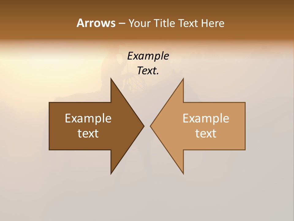 Hot Sand Mane PowerPoint Template