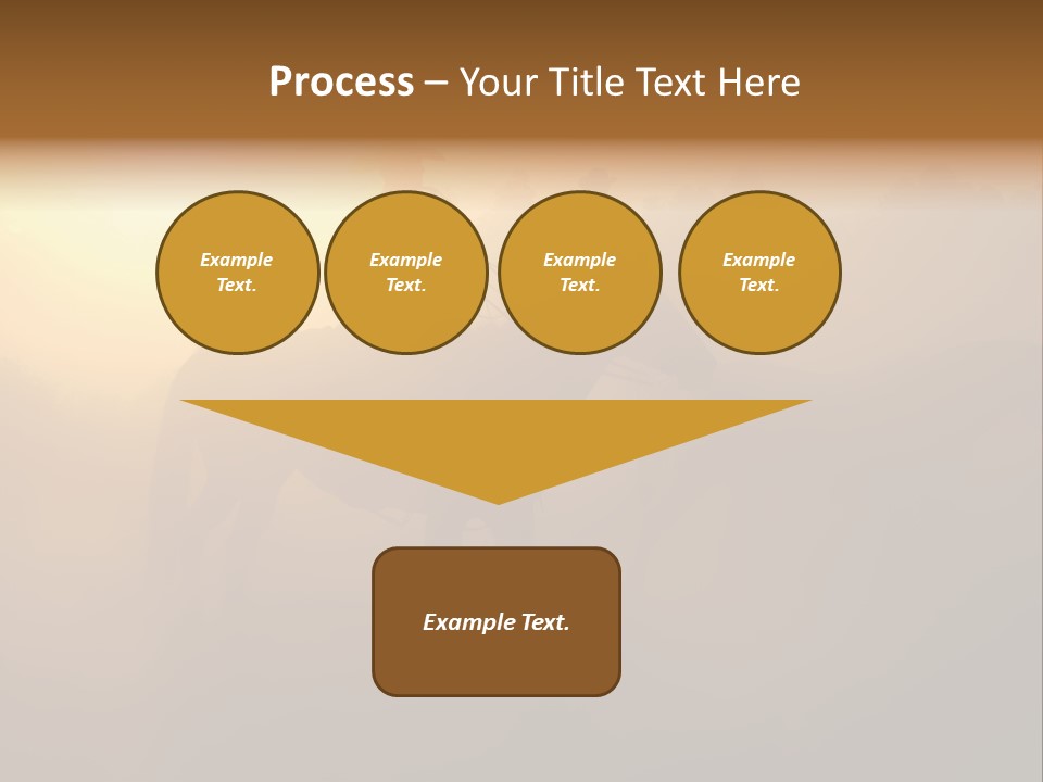 Hot Sand Mane PowerPoint Template