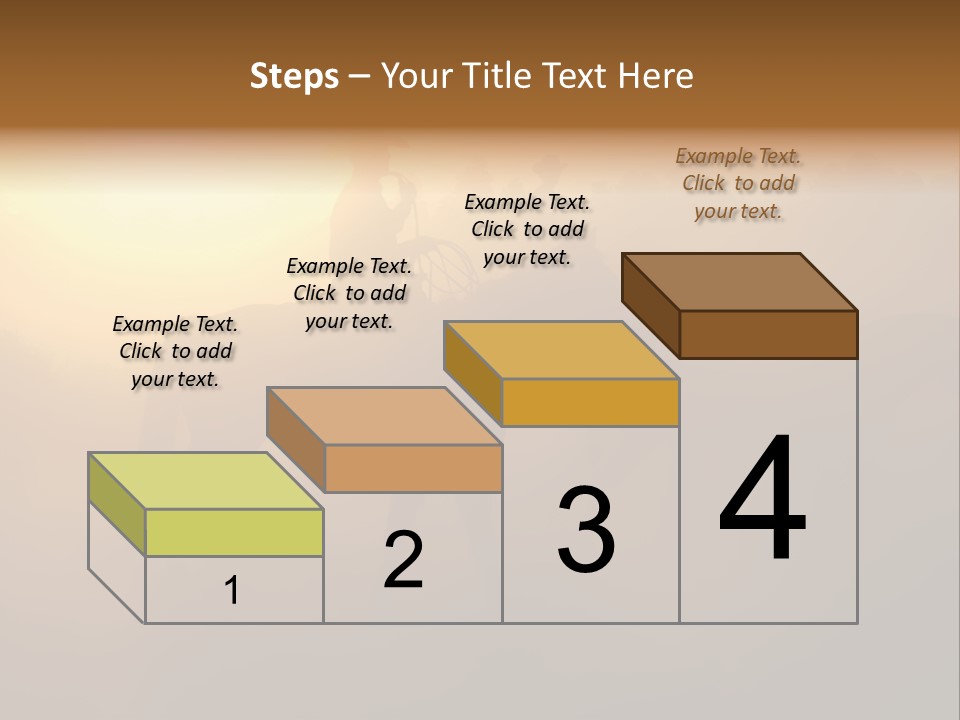 Hot Sand Mane PowerPoint Template