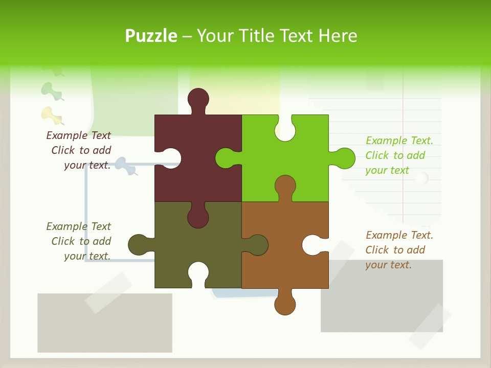 Illustration Sketch Message PowerPoint Template