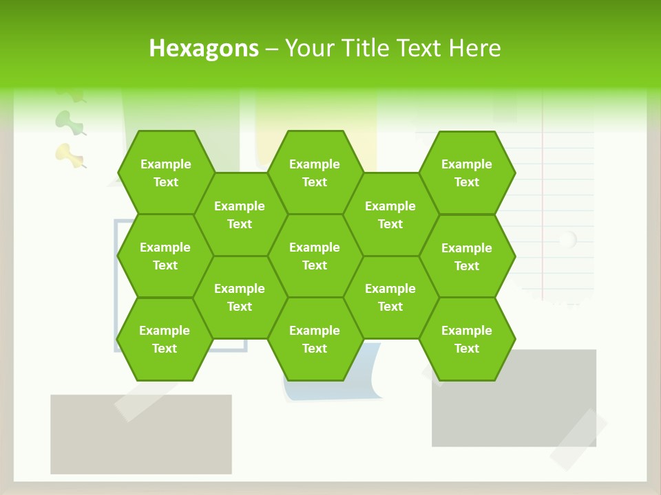 Illustration Sketch Message PowerPoint Template