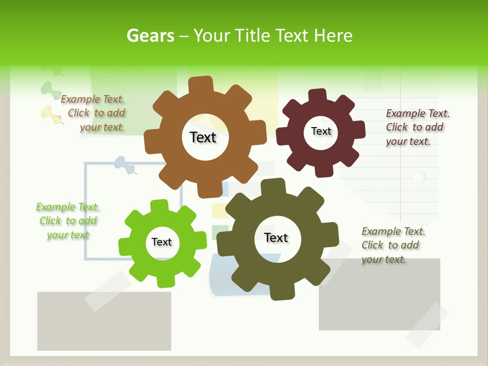 Illustration Sketch Message PowerPoint Template