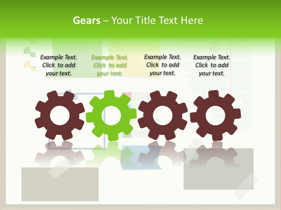 Illustration Sketch Message PowerPoint Template