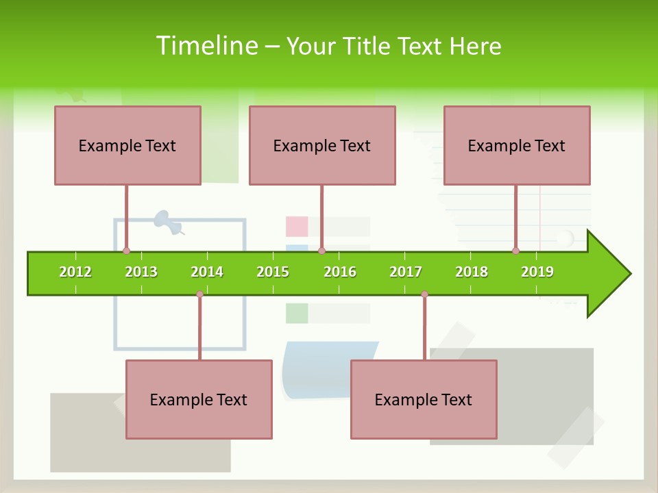 Illustration Sketch Message PowerPoint Template