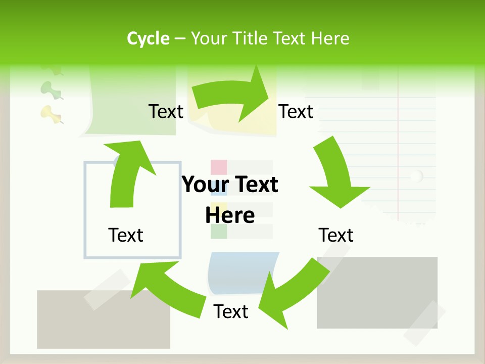 Illustration Sketch Message PowerPoint Template