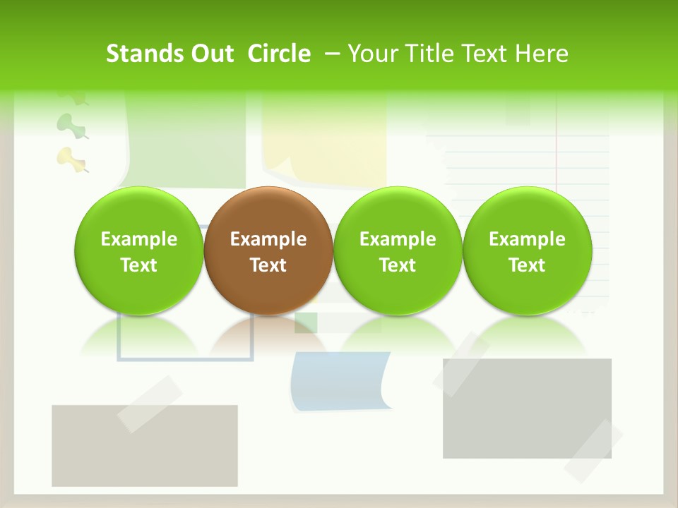 Illustration Sketch Message PowerPoint Template