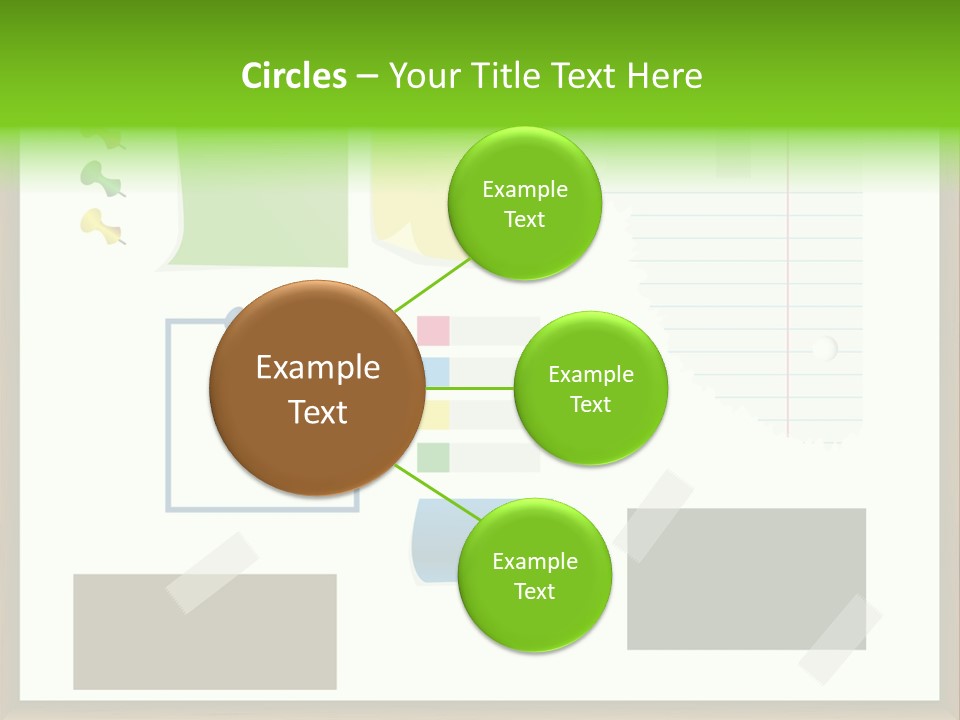 Illustration Sketch Message PowerPoint Template