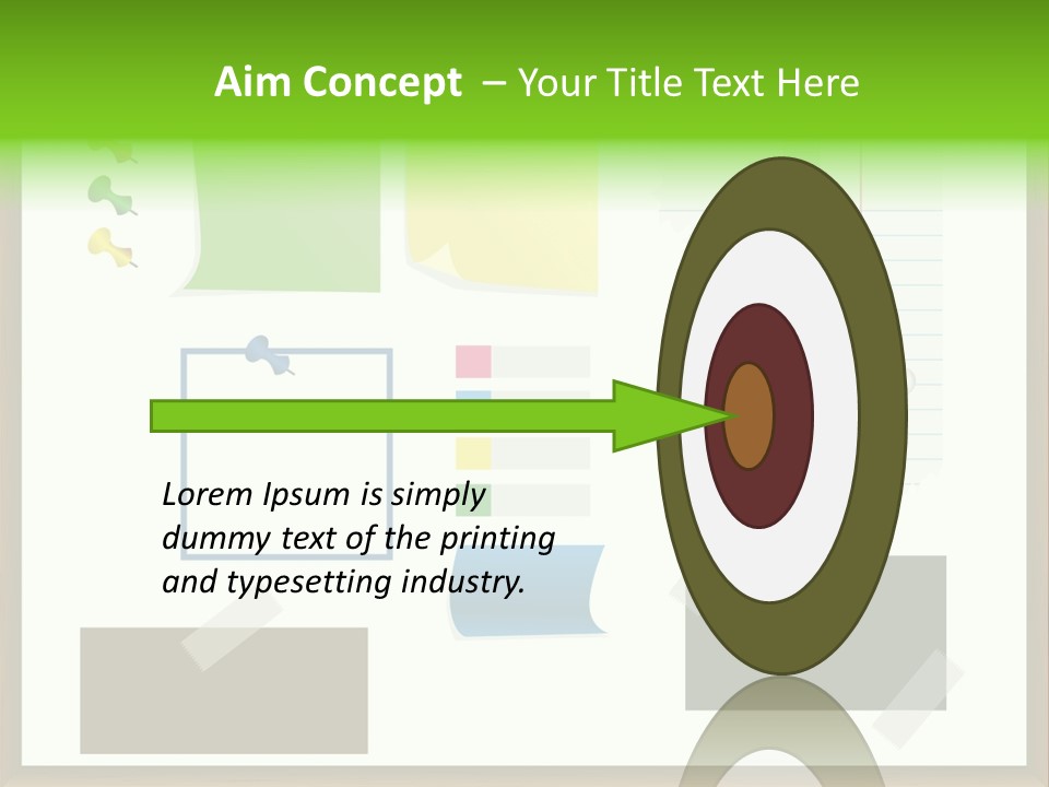 Illustration Sketch Message PowerPoint Template