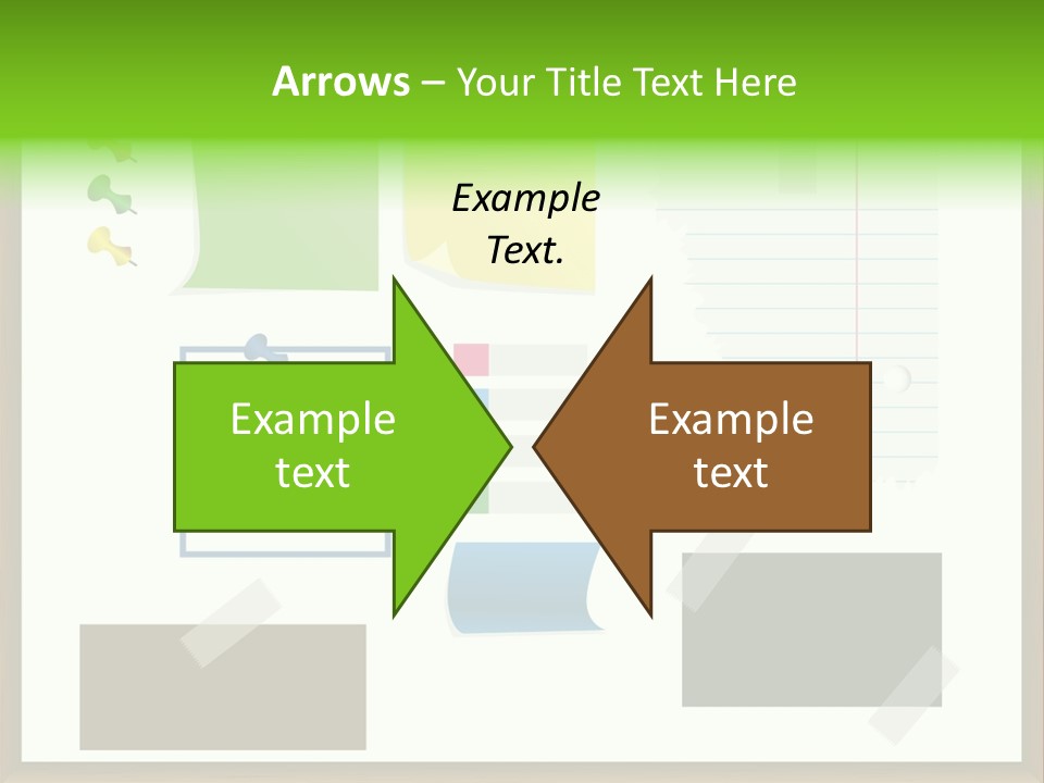 Illustration Sketch Message PowerPoint Template