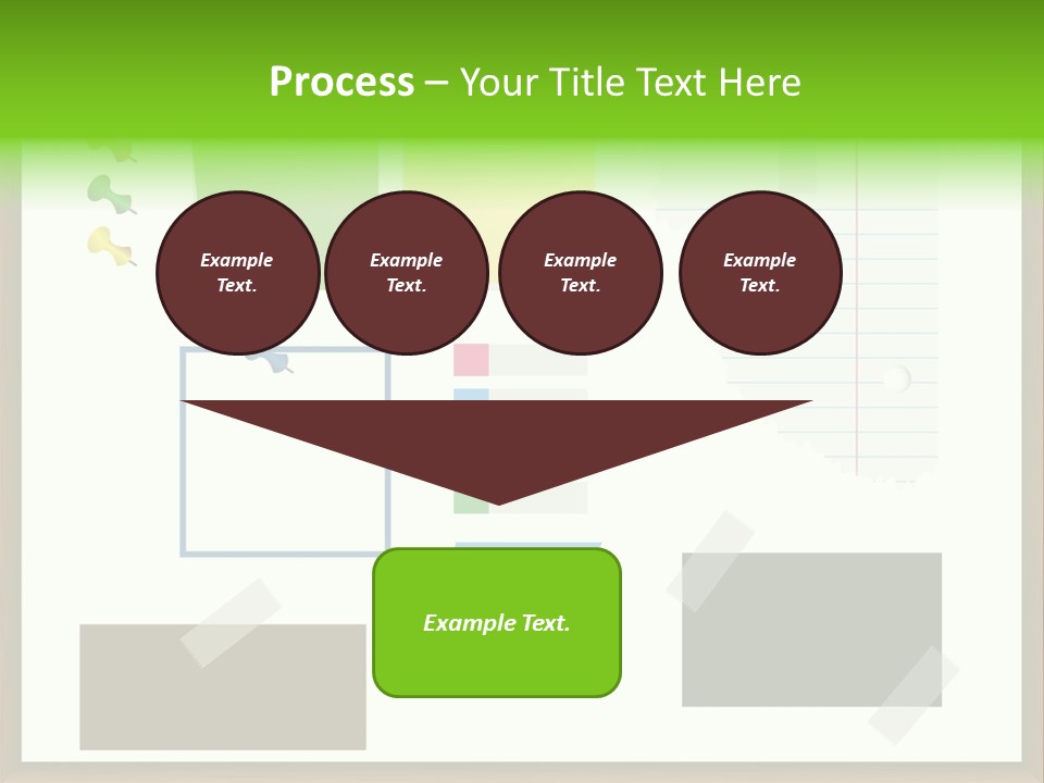 Illustration Sketch Message PowerPoint Template
