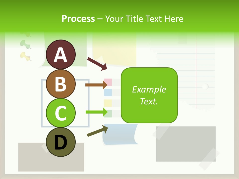 Illustration Sketch Message PowerPoint Template