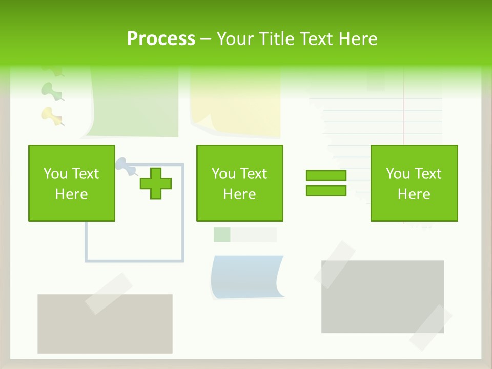Illustration Sketch Message PowerPoint Template