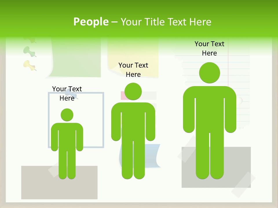 Illustration Sketch Message PowerPoint Template