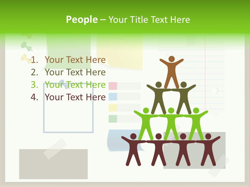 Illustration Sketch Message PowerPoint Template