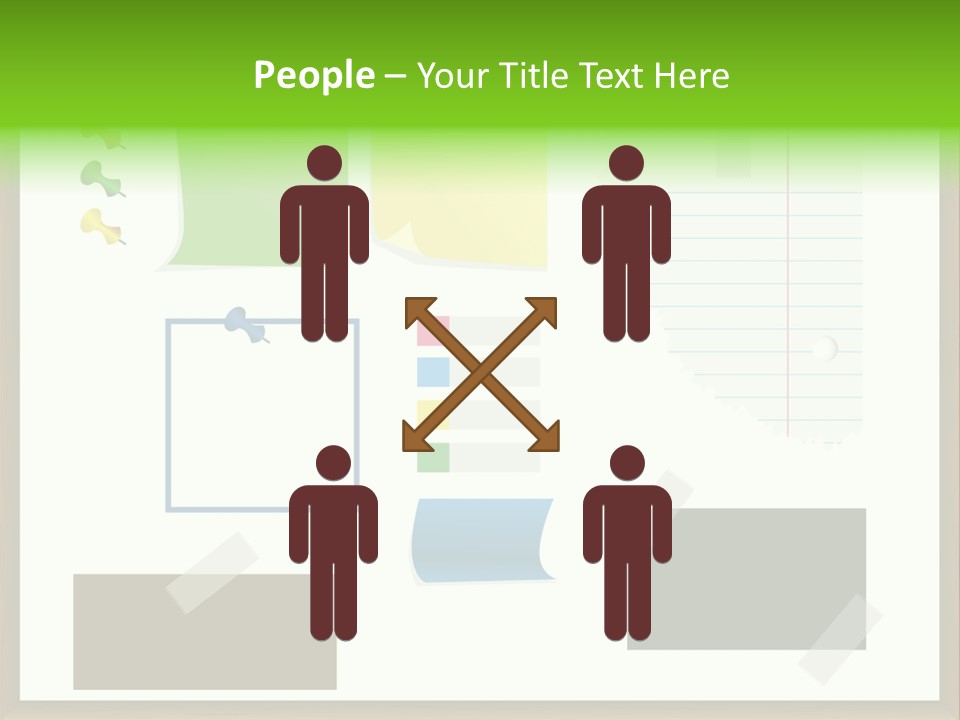 Illustration Sketch Message PowerPoint Template