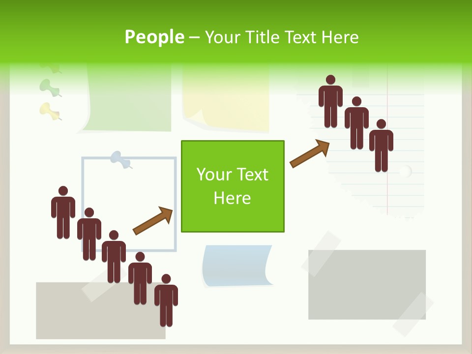 Illustration Sketch Message PowerPoint Template