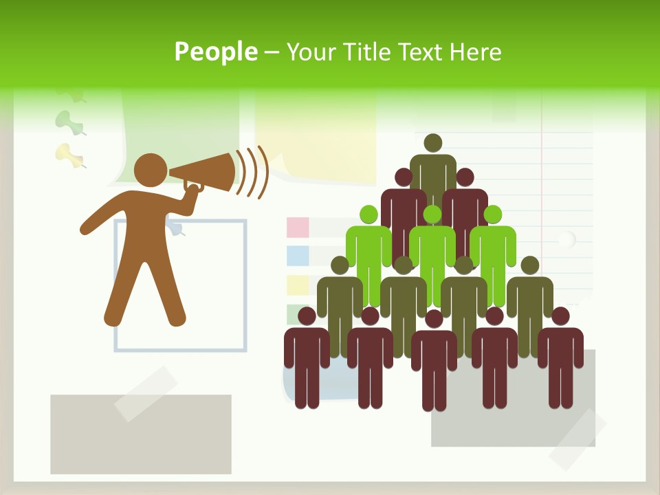 Illustration Sketch Message PowerPoint Template