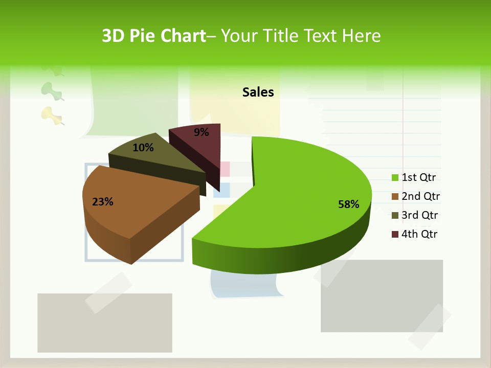 Illustration Sketch Message PowerPoint Template