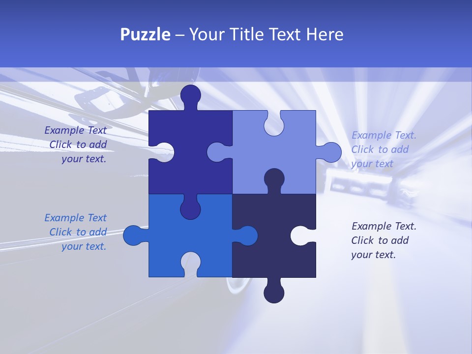 Time Connection Light PowerPoint Template