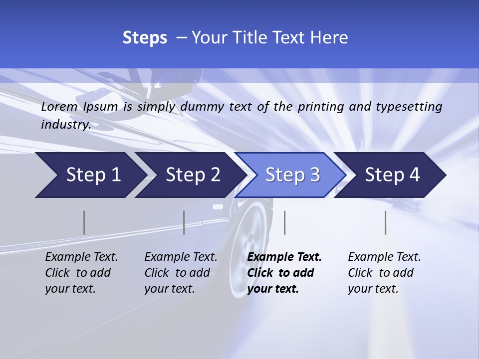 Time Connection Light PowerPoint Template