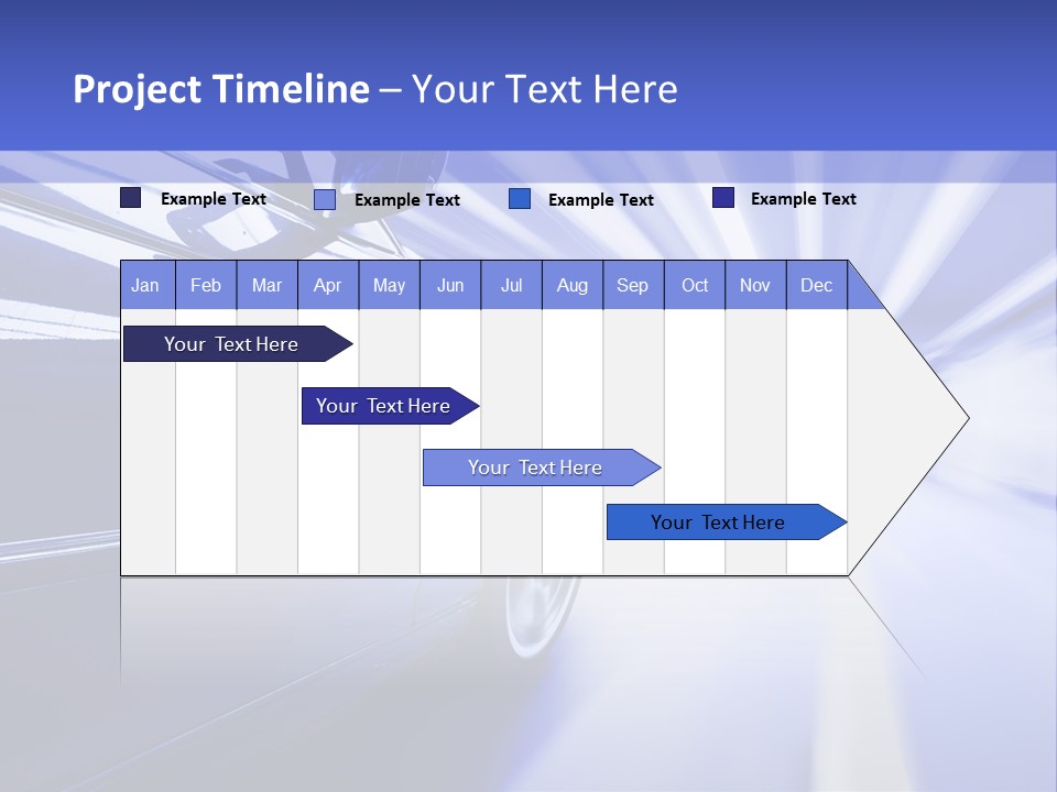 Time Connection Light PowerPoint Template