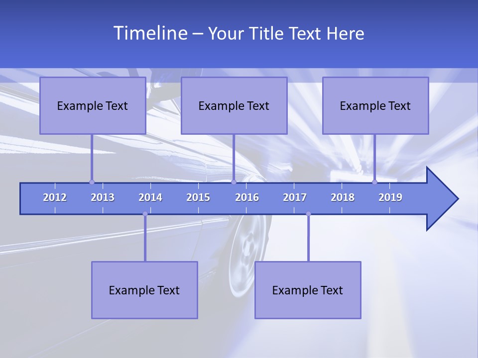 Time Connection Light PowerPoint Template