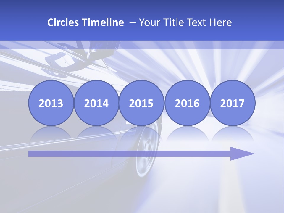Time Connection Light PowerPoint Template