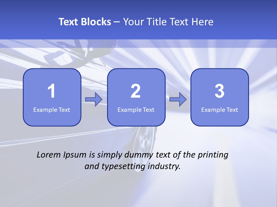 Time Connection Light PowerPoint Template