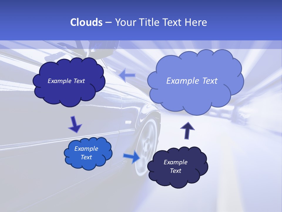 Time Connection Light PowerPoint Template