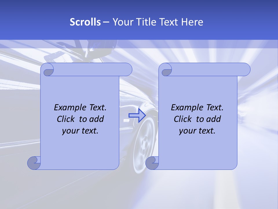 Time Connection Light PowerPoint Template