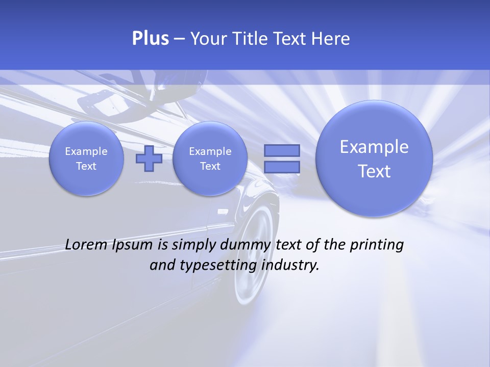 Time Connection Light PowerPoint Template